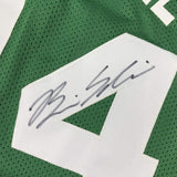 Autographed/Signed Brian Scalabrine Boston Green Jersey JSA COA Auto