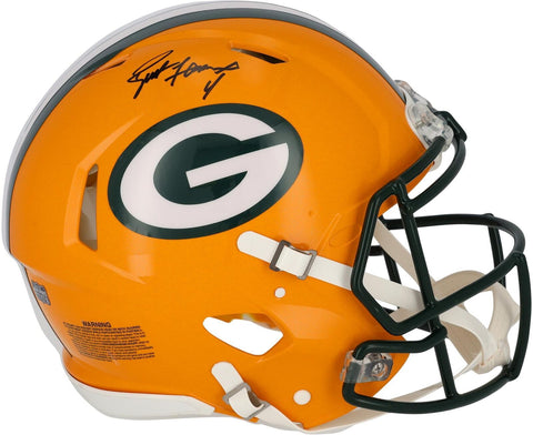 Brett Favre Green Bay Packers Autographed Riddell Speed Authentic Helmet
