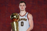 Christian Braun "22 1st Rd Pick" Signed Denver Nuggets Fanatics Jersey (JSA COA)