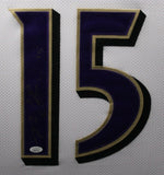 MARQUISE BROWN (Ravens white SKYLINE) Signed Autographed Framed Jersey JSA