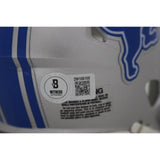 Calvin Johnson Autographed/Signed Detroit Lions Mini Helmet Beckett 47642