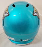 CALVIN RIDLEY SIGNED JACKSONVILLE JAGUARS FLASH SPEED REPLICA HELMET BECKETT QR