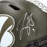 Joe Burrow Cincinnati Bengals Signed 2022 Salute To Service Authentic Helmet