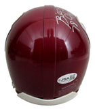 Billy Sims Signed/Inscribed Red Oklahoma Mini Football Helmet JSA 213125