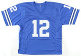 Roger Staubach Signed Dallas Cowboys Jersey (JSA COA) 2xSuper Bowl Champion Q.B.