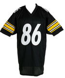 Hines Ward Signed Custom Black Pro Style Football Jersey PSA/DNA