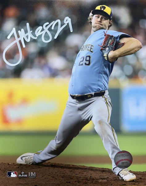 TREVOR MEGILL Signed 8x10 Photo #1 - Milwaukee Brewers MLB - AUTO