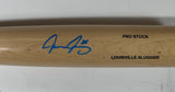 Brewers AARON ASHBY Signed Louisville Slugger Blond Bat AUTO - BAS