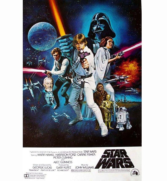 Star Wars Episode IV A New Hope 24x36 Movie Poster