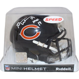 Brian Urlacher Autographed Chicago Bears HOF Mini Helmet Beckett 43057
