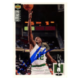 Dominique Wilkins Autographed 1994 Upper Deck #247 Trading Card Beckett 54163