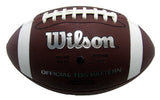 Saquon Barkley Signed Leather Wilson NFL Football Philadelphia Eagles JSA 210033