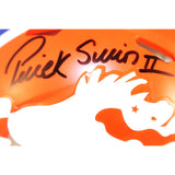 Patrick Surtain Autograhed Denver Broncos TB Mini Helmet Beckett Witness 51448