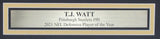 T.J. Watt Signed/Autographed 16x20 Photo Steelers Framed Beckett 193338