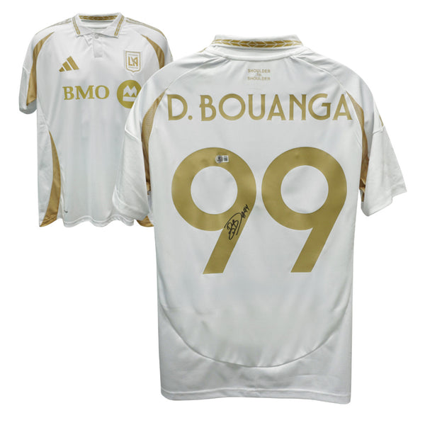 Denis Bouanga Signed LAFC Away Soccer Jersey #99 with Beckett COA