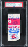 Carlton Fisk Signed 1975 World Series Game 6 Ticket Stub Auto 10! PSA/DNA Slab 2