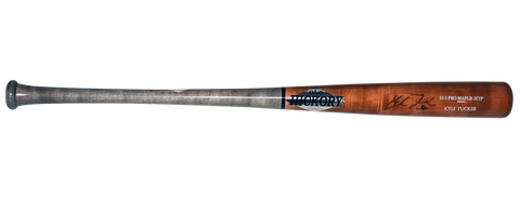 KYLE TUCKER SIGNED HOUSTON ASTROS OLD HICKORY GAME MODEL BASEBALL BAT BECKETT
