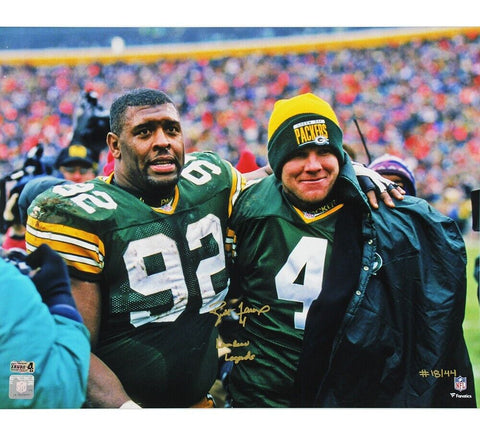 Brett Favre Signed Green Bay Packers Unframed 16x20 NFL Photo - LE of 44