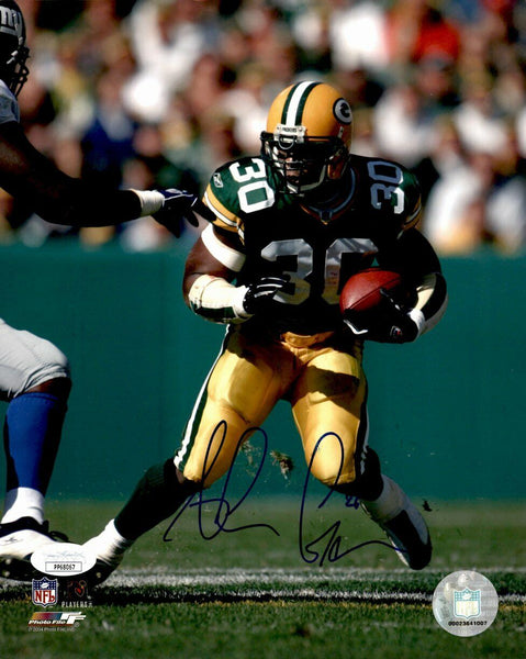 Ahman Green Green Bay Packers Signed/Autographed 8x10 Photo JSA 161411