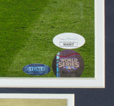 Mariano Rivera Signed Framed New York Yankees 2009 World Series 8x10 Photo JSA