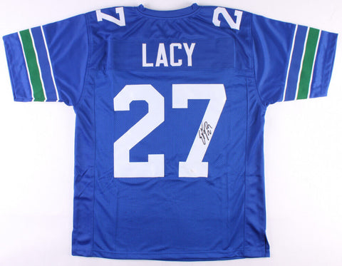 Eddie Lacy Signed Seahawks Jersey (JSA) Former Alabama Crimson Tide Running Back