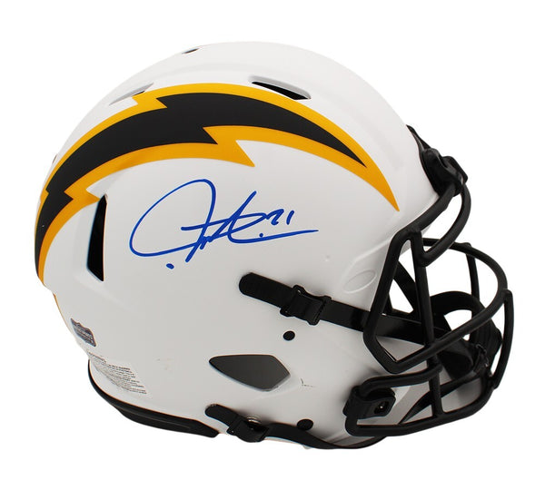 LaDainian Tomlinson Signed Los Angeles Chargers Speed Authentic Lunar Helmet