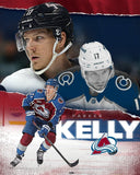 Parker Kelly Signed Colorado Avalanche White Jersey (Beckett) 3rd Line Center