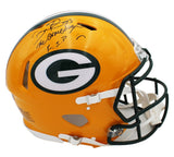 Gilbert Brown Signed Green Bay Packers Speed Authentic NFL Helmet -2 Insc