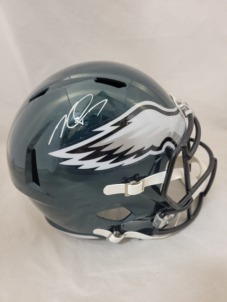MICHAEL VICK SIGNED PHILADELPHIA EAGLES SPEED REPLICA HELMET BECKETT QR