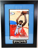 DeAndre Jordan Autographed 8x10 Los Angeles Clippers Photo Framed Beckett COA