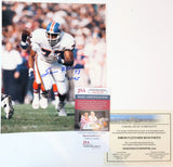 Simon Fletcher Autographed Denver Broncos 8x10 Photo JSA COA