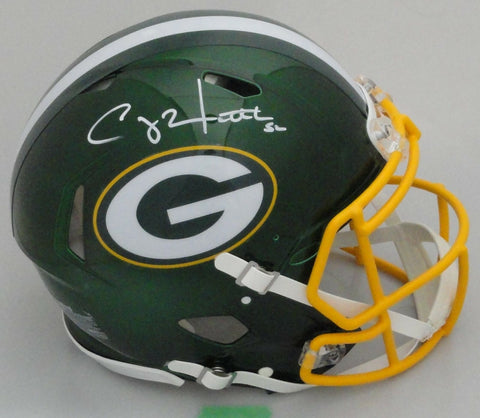 Packers CLAY MATTHEWS Signed Full Size Riddell Authentic FLASH Helmet AUTO JSA