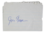 Jim Thorpe Authentic Signed 4x6 Cut Signature PSA/DNA #AQ00513