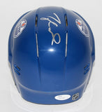 Taylor Hall Signed Edmonton Oilers Mini Helmet (JSA COA)