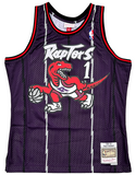 Tracy McGrady Raptors Signed Mitchell & Ness Classics Swingman Jersey JSA