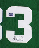 Larry Bird Signed Boston Custom Green Jersey