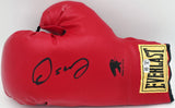 Oscar De La Hoya Autographed Red Everlast Boxing Glove LH Beckett QR #BS30351