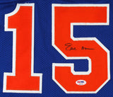 Earl Monroe Signed Knicks Jersey (JSA COA) 4xNBA All-Star / 1973 World Champion