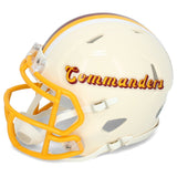 Terry McLaurin Autographed Washington Commanders RETRO Speed Mini Helmet Beckett