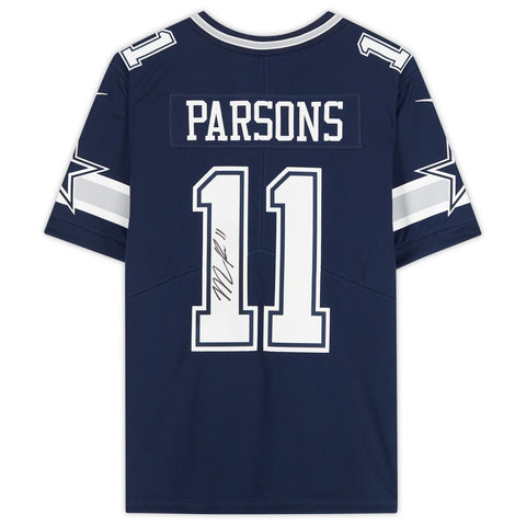 Micah Parsons Dallas Cowboys Signed Navy Nike Limited Jersey Fanatics Authentic