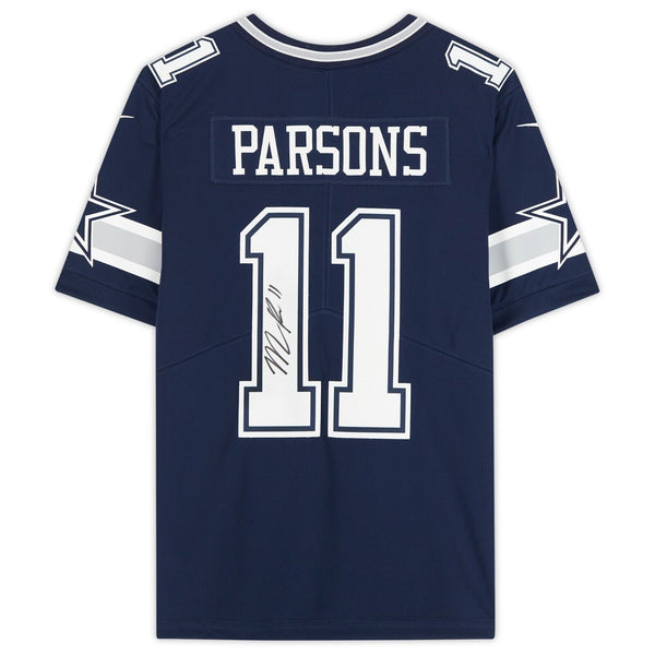 Micah Parsons Dallas Cowboys Signed Navy Nike Limited Jersey Fanatics Authentic