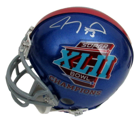 Jay Alford Signed/Autographed NY Giants Mini Football Helmet JSA 167318