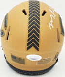 MONTEZ SWEAT AUTOGRAPHED BEARS CAMO SALUTE TO SERVICE MINI HELMET JSA 232851