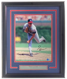 Tom Glavine Signed Framed 11x14 Atlanta Braves Photo BAS