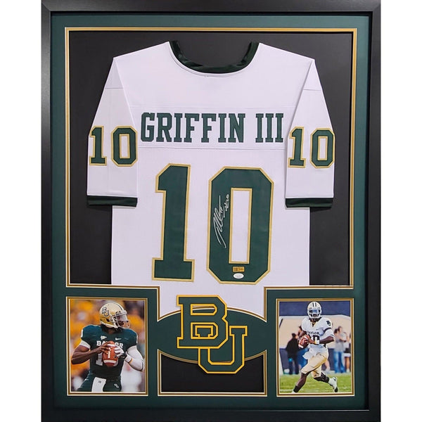 Robert Griffin Autographed Signed Framed Baylor RG III Heisman Jersey
