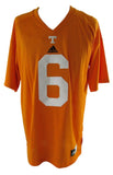 John Ward Signed "Give Him Six" Tennessee Vols Signed Jersey Sz XL BAS 212748