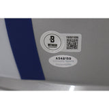 Barry Sanders Autographed/Signed Detroit Lions TB F/S Helmet Beckett 45778