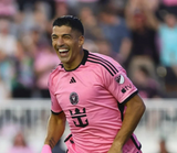 Luis Suarez Signed MLS Inter Miami C. F. Adidas Authentic Pink Jersey (Beckett)