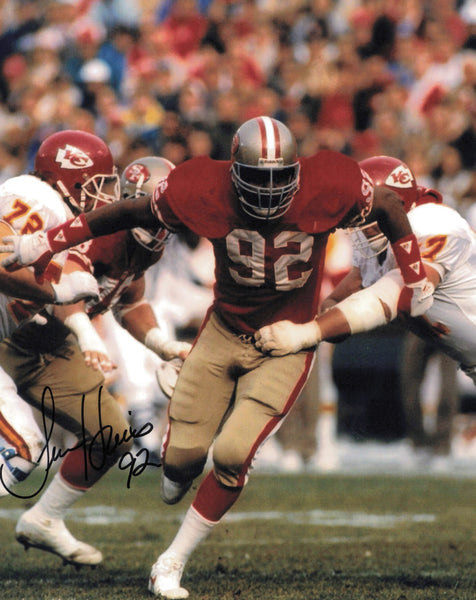 Tim Harris Autographed Signed 8x10 Photo San Francisco 49ers SKU #244811