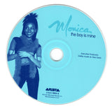 Monica Autographed The Boy is Mine CD Cover With Disc Beckett Authenticated